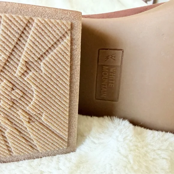 White Mountain Marcella Tall Shaft Block Heel Boots - Brown - Picture 7 of 12